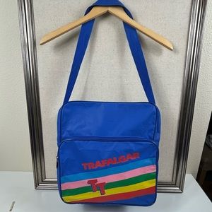 Vintage Trafalgar Rainbow Carry on Bag